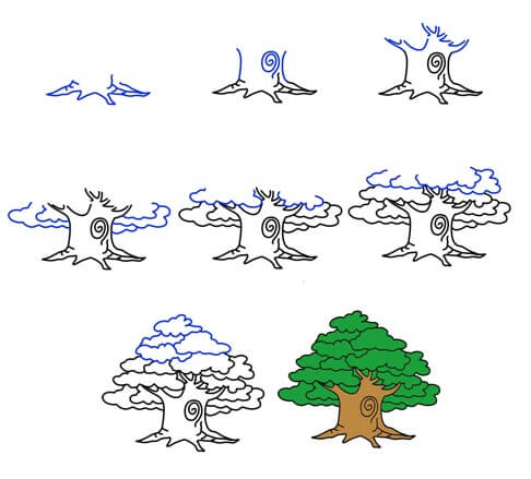 Tree idea (18) Drawing Ideas