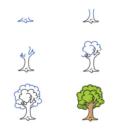 Tree idea (19) Drawing Ideas