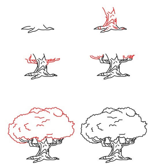 How to draw Tree idea (9)
