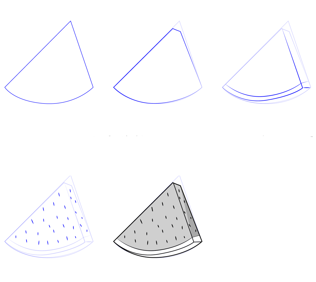 How to draw Watermelon idea (19)