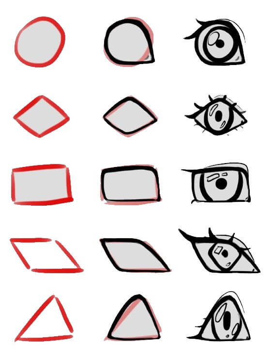 Anime eyes idea (11) Drawing Ideas