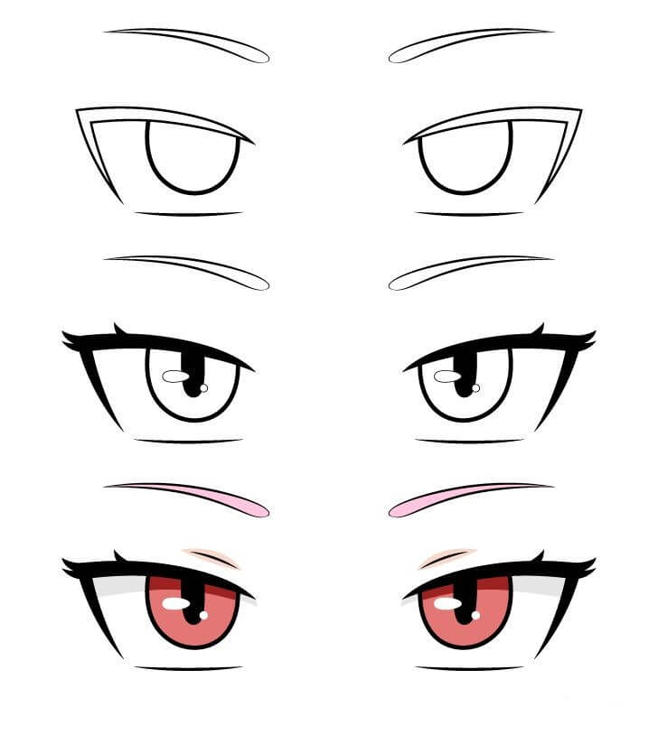 Anime eyes idea (22) Drawing Ideas