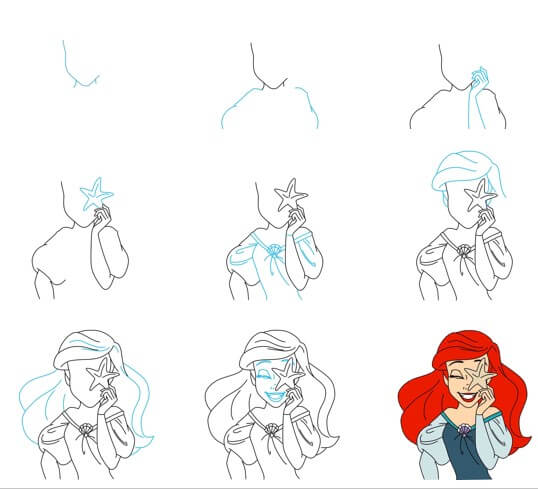Ariel idea (18) Drawing Ideas