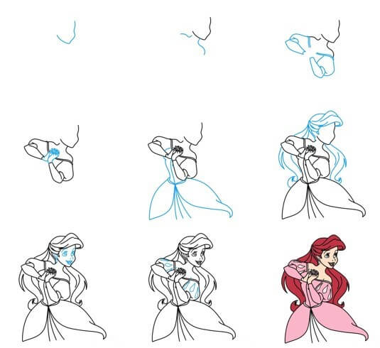 Ariel idea (20) Drawing Ideas