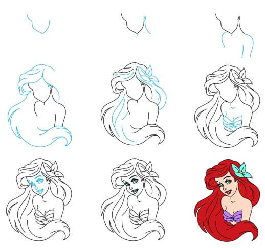 Ariel Drawing Ideas