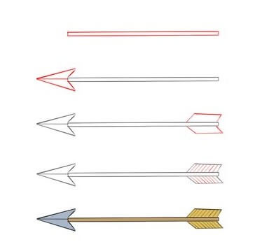 How to draw Arrow idea (3)