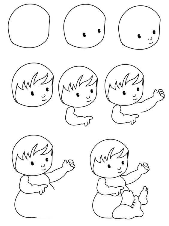 Baby idea (4) Drawing Ideas