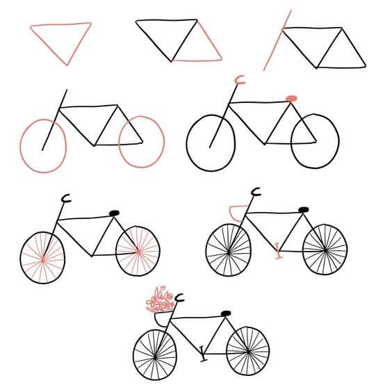 Bicycle idea (10) Drawing Ideas