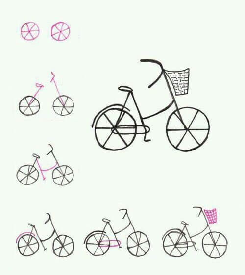 Bicycle idea (23) Drawing Ideas