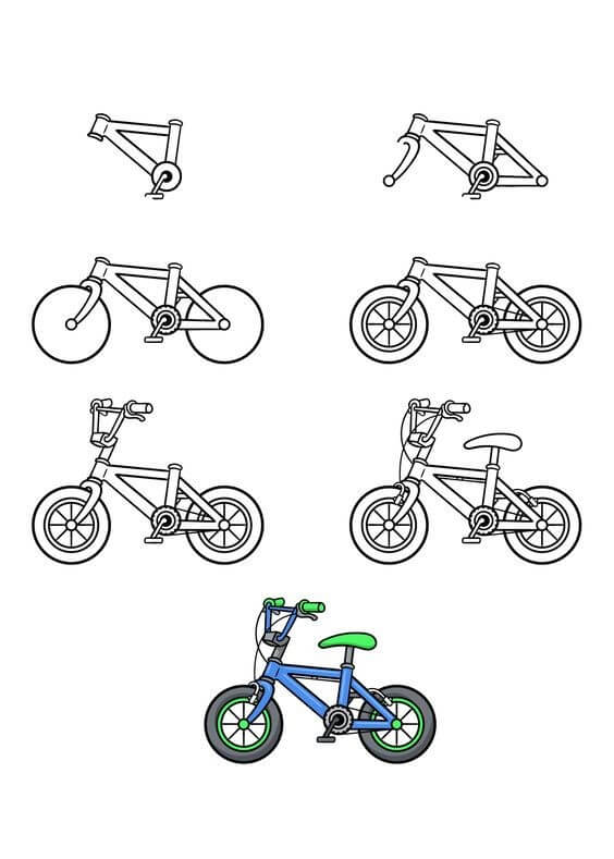 Bicycle idea (24) Drawing Ideas