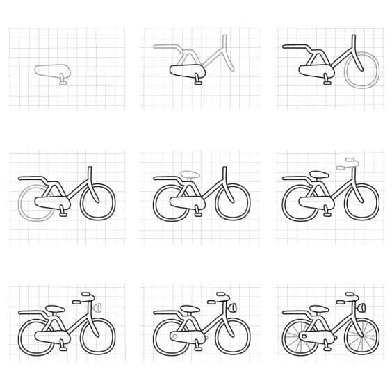 Bicycle idea (25) Drawing Ideas