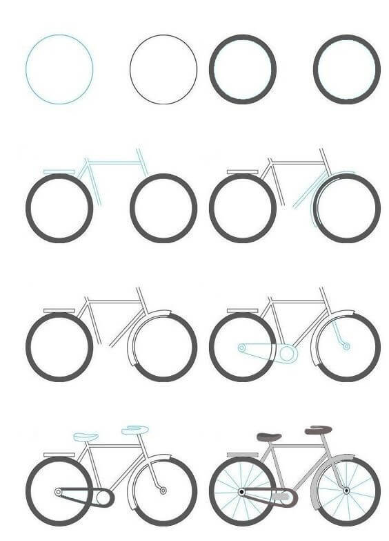 Bicycle idea (3) Drawing Ideas