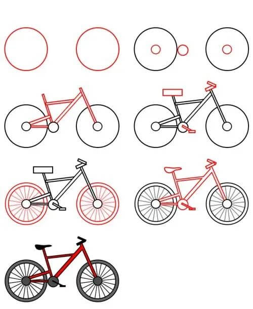 Bicycle idea (33) Drawing Ideas