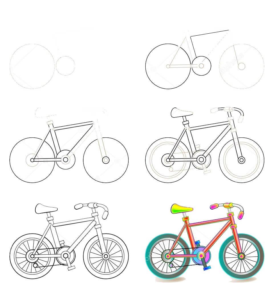 Bicycle idea (40) Drawing Ideas