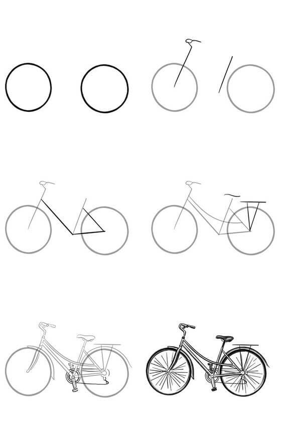 Bicycle idea (5) Drawing Ideas