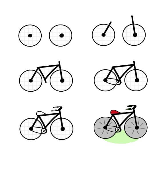 Bicycle idea (8) Drawing Ideas