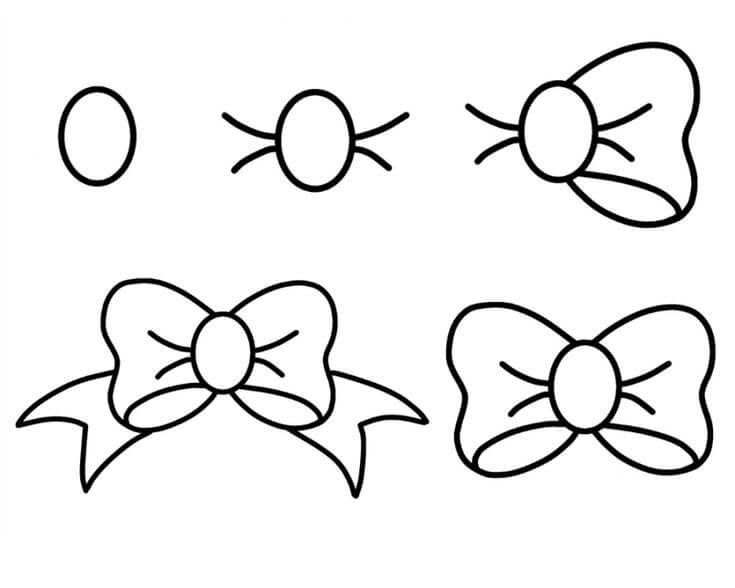 How to draw bow tie idea (11)