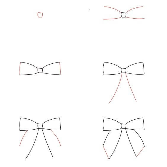 bow tie idea (13) Drawing Ideas