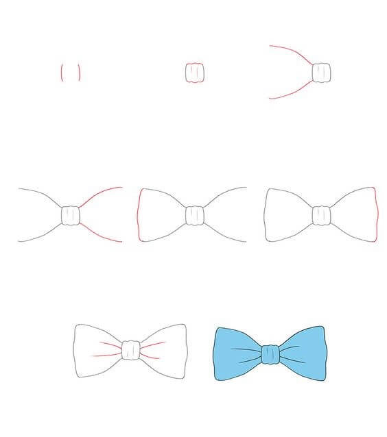 bow tie idea (14) Drawing Ideas