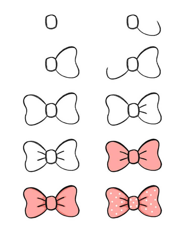 bow tie idea (20) Drawing Ideas