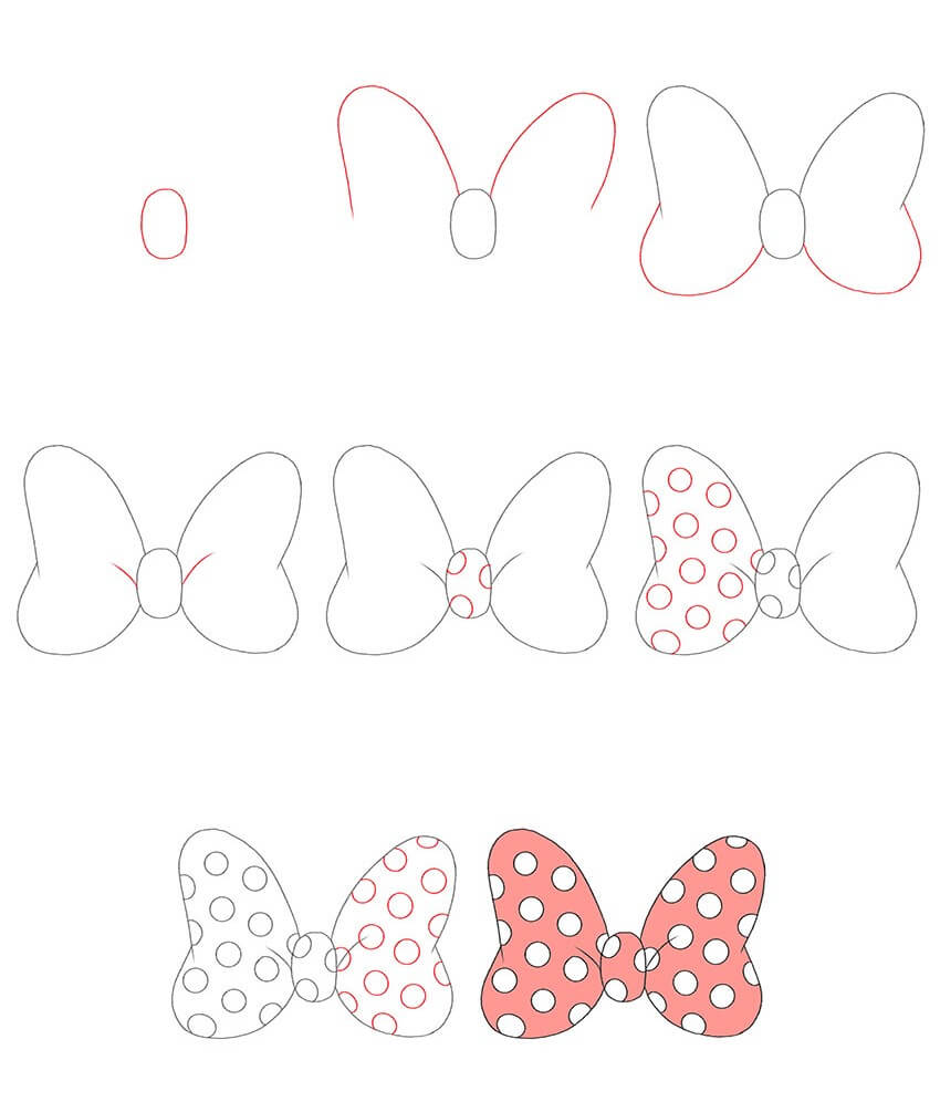 How to draw bow tie idea (23)