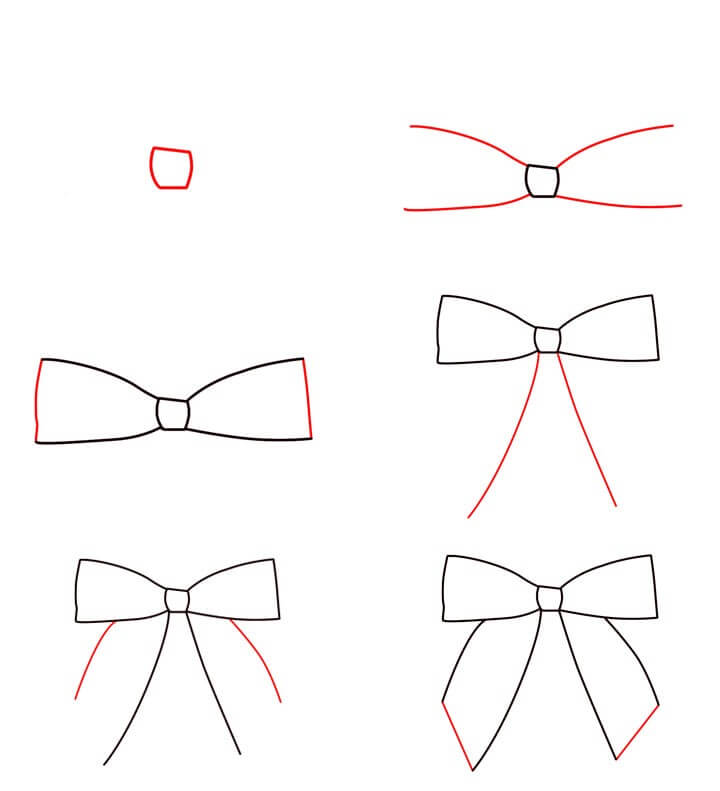 bow tie idea (24) Drawing Ideas