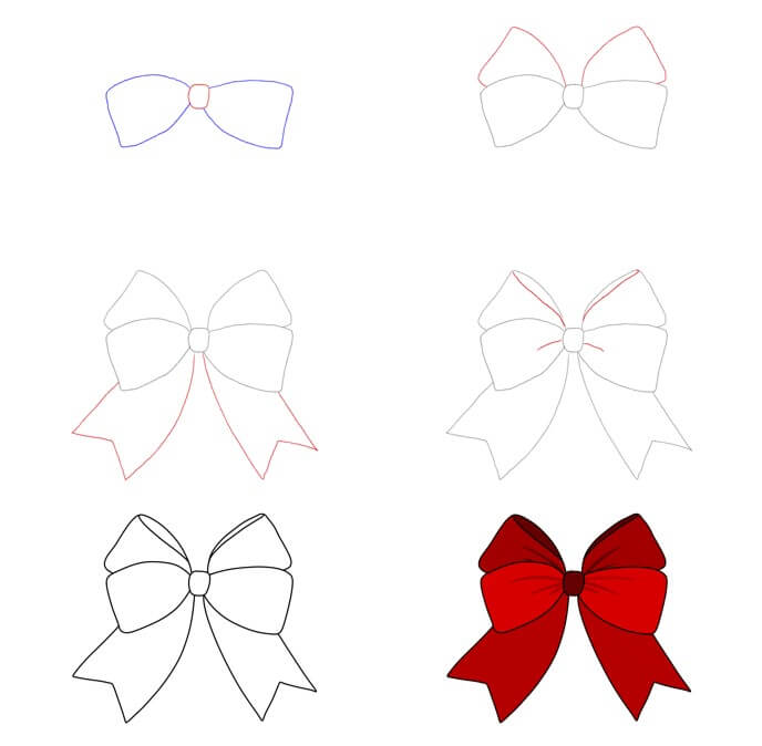 bow tie idea (26) Drawing Ideas