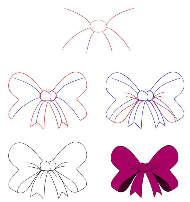 bow tie idea (28) Drawing Ideas