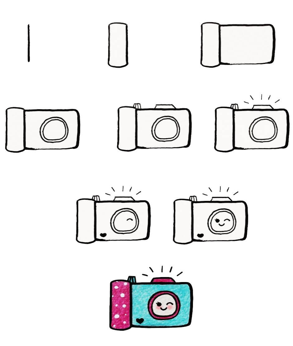 Camera idea (12) Drawing Ideas