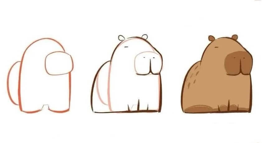Capybara idea (11) Drawing Ideas