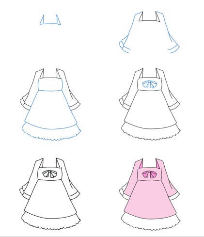 Children dress (1) Drawing Ideas