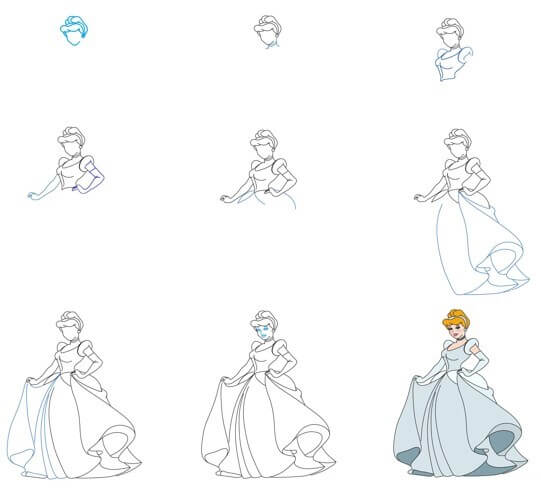 Cinderella idea (11) Drawing Ideas