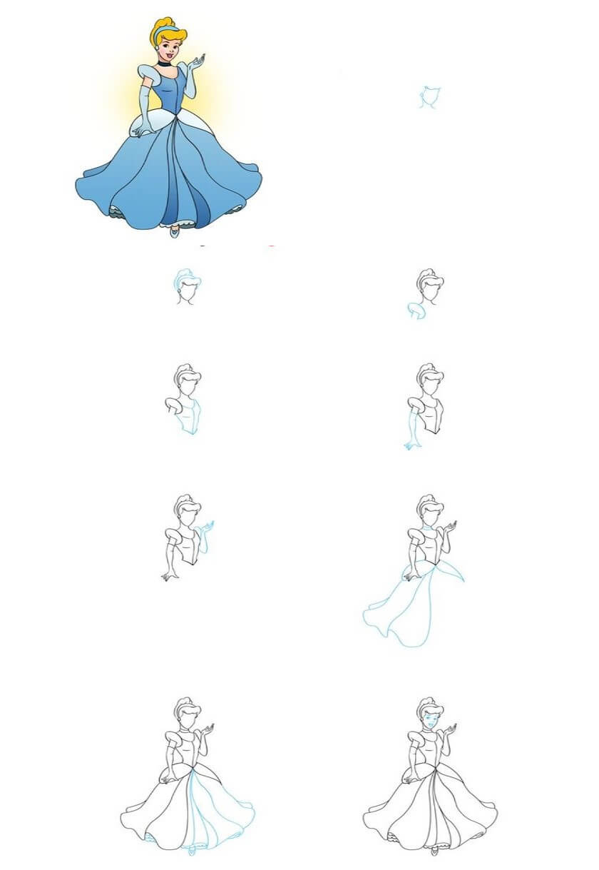 Cinderella idea (4) Drawing Ideas