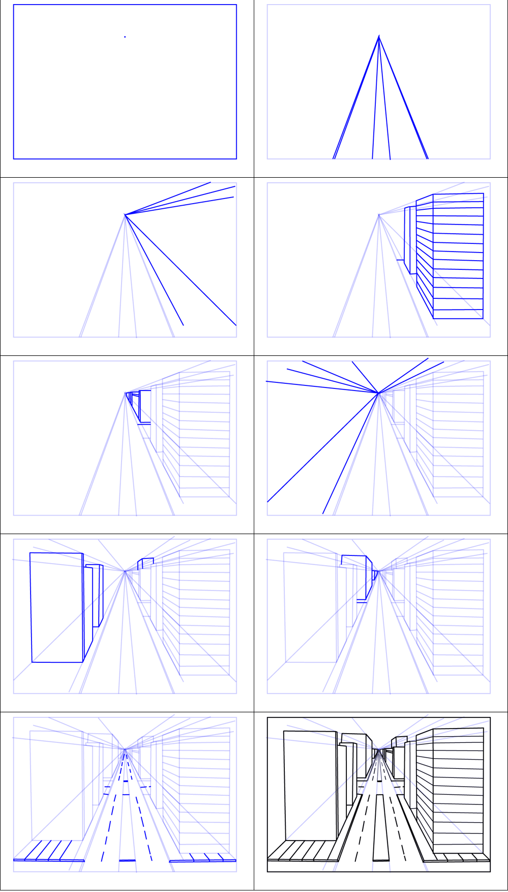 How to draw City idea (1)