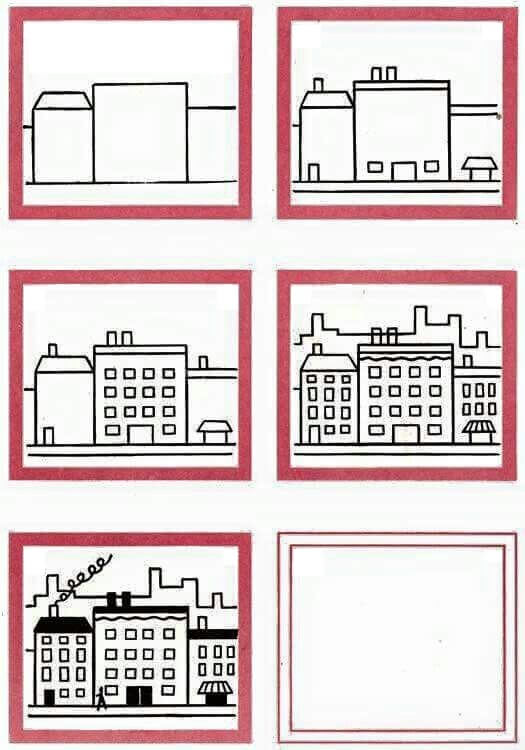 How to draw City idea (19)