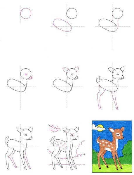 Deer idea (2) Drawing Ideas