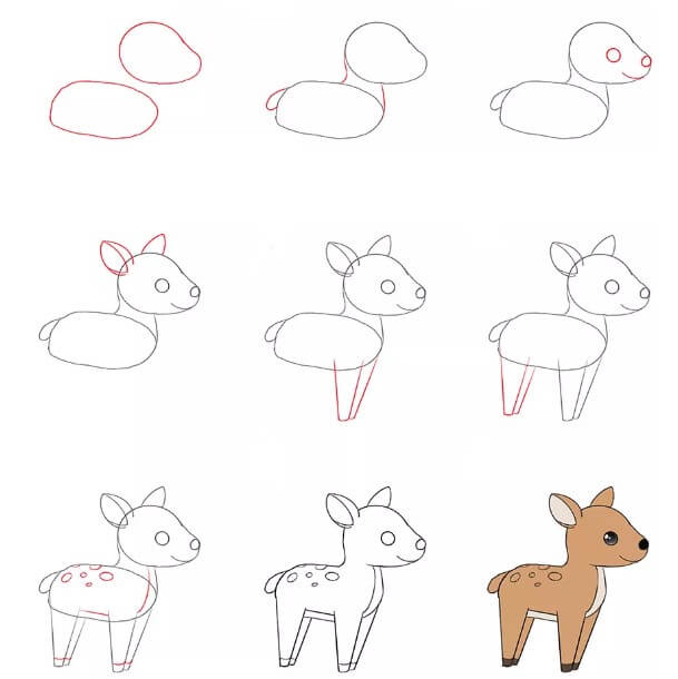 Deer idea (5) Drawing Ideas