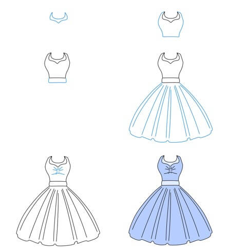 Dress idea (11) Drawing Ideas