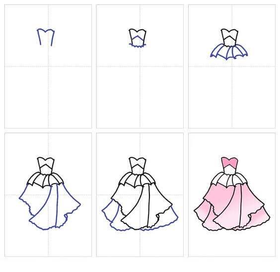 Dress idea (20) Drawing Ideas