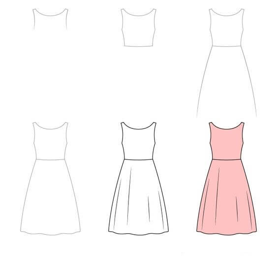 Dress idea (3) Drawing Ideas