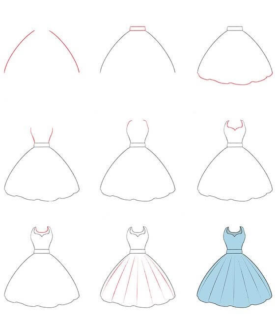 Dress idea (4) Drawing Ideas