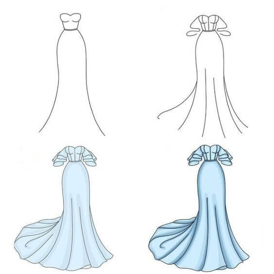 How to draw Dress idea (6)