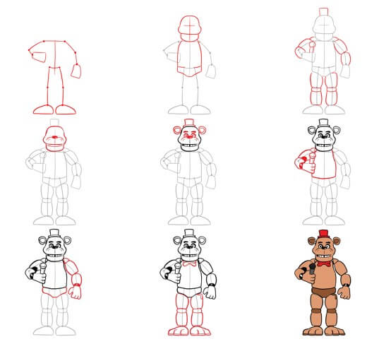 Five Nights at Freddy's idea (12) Drawing Ideas