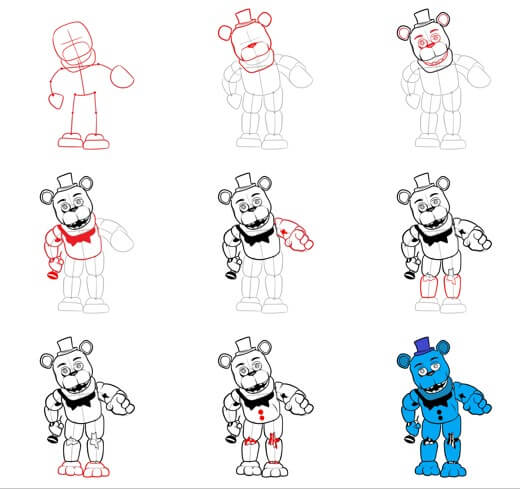 Five Nights at Freddy’s Drawing Ideas