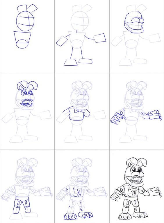 Five Nights at Freddy's idea (3) Drawing Ideas