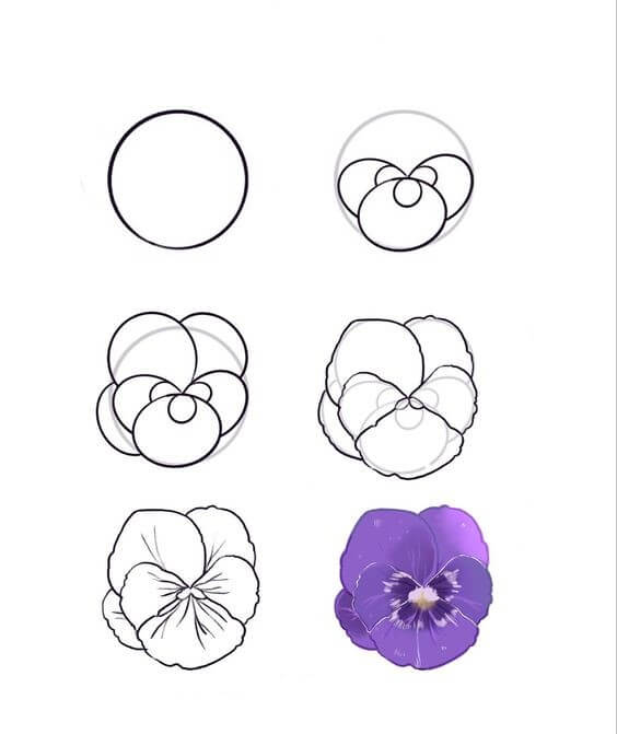 Flower idea (14) Drawing Ideas