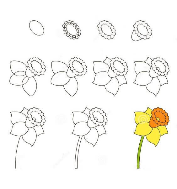 Flower idea (15) Drawing Ideas