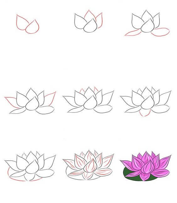 Flower idea (31) Drawing Ideas