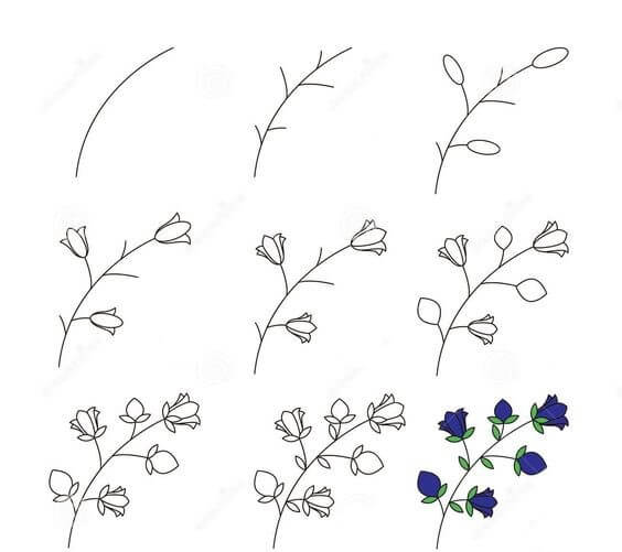 Flower idea (52) Drawing Ideas