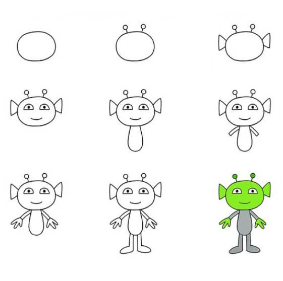 Goblin monster (2) Drawing Ideas